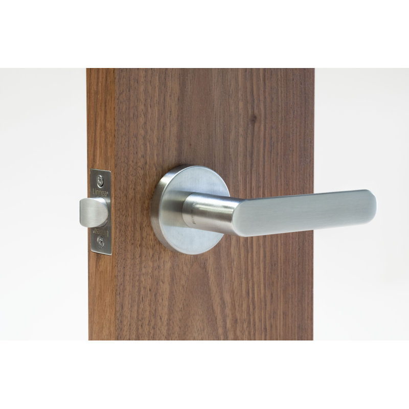 Privacy Door Lever, Satin Stainless Steel, 2-3/8"