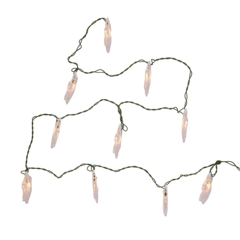 Snowflake 10 Light String Lights