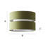 Blended Fabric Drum Pendant Shade-102375176-102375189