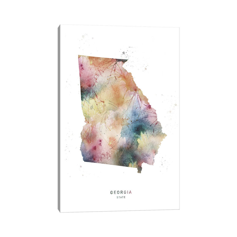 Georgia State - Wrapped Canvas Painting, 66.04 cm H x 45.72 cm W