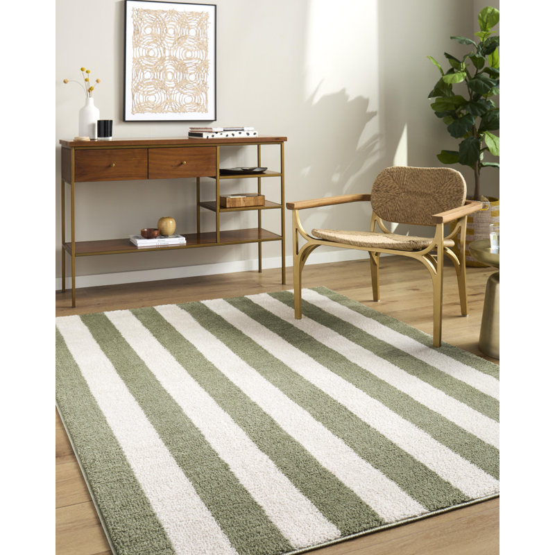 Phung Machine Woven Rug, Rectangle 7'10" x 10'