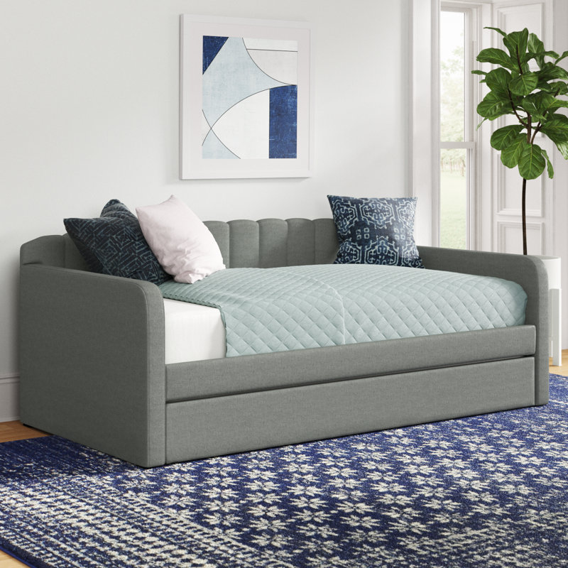 Chandel Upholstered Daybed, Stone