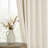 Ailey 100% Blackout Linen Textured Curtains Solid Thermal Insulated  Drapes for Bedroom Living Room (50" Wide, 2 Panels Set)-709144664-709144661