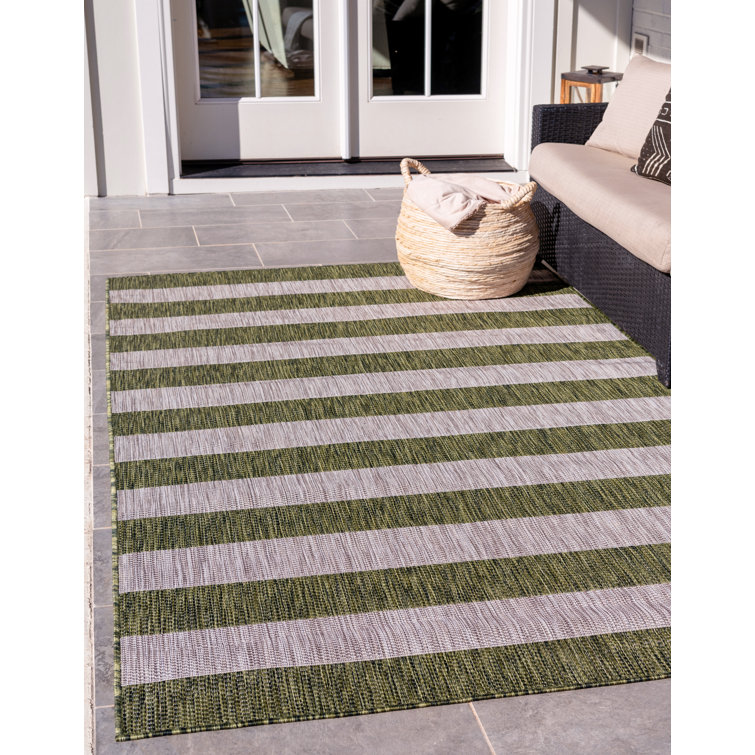 Palominas Striped Indoor / Outdoor Rug