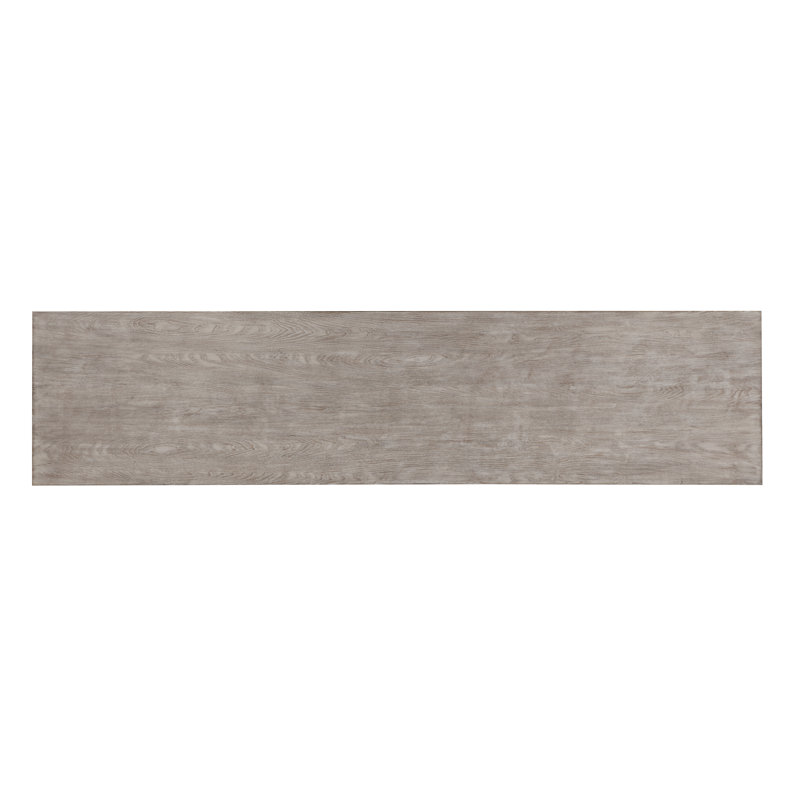 Wood Four Door Credenza