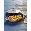 Plat de cuisson ovale en fonte 9 po x 6,6 po Staub-11998130