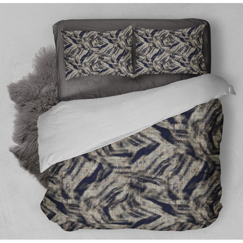 Polyester Bedding Set, Queen Duvet Cover + 2 Standard Pillowcases