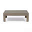 Ensemble de canapé modulaire en bois blanc avec patio à coussins-1105286853