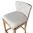 Maven Lane Hugo Stool with Fabric Upholstery-61984045-61984044