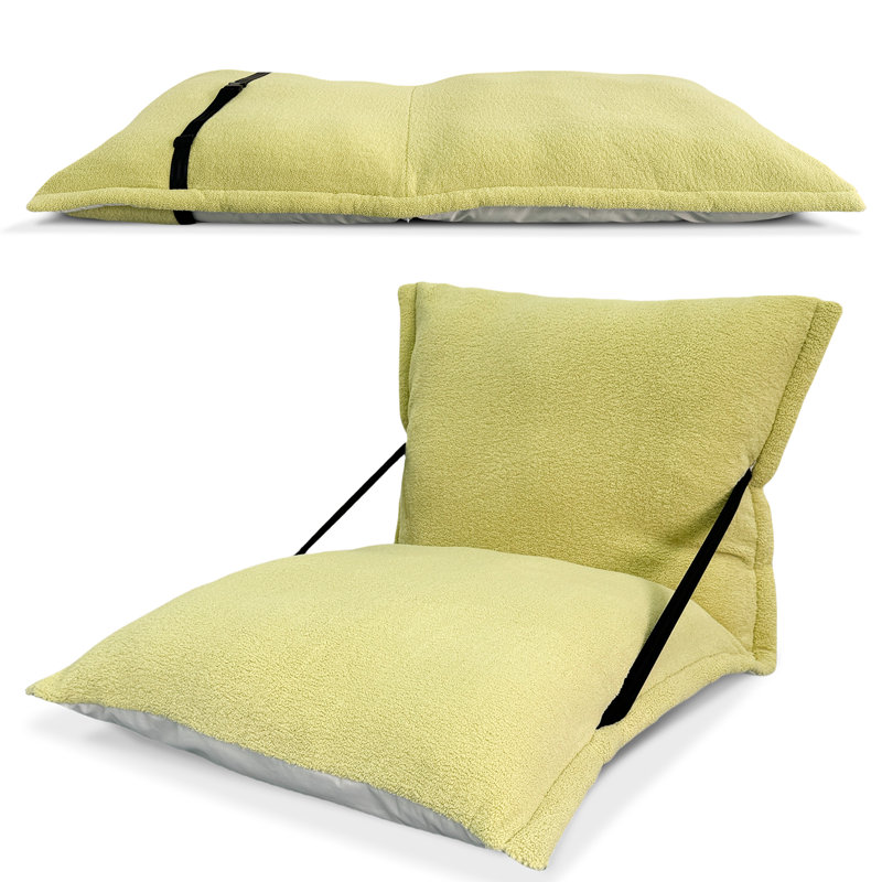 Fauteuil à billes Wowmax, fauteuil à billes à dossier réglable, fauteuil à billes extérieur pour la compression du salon