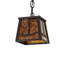 Mini-luminaire suspendu 5,5 "Square Valley View