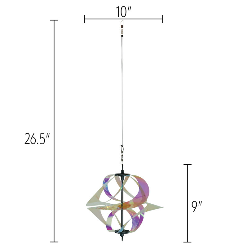 Iridescent Vortex Spinner
