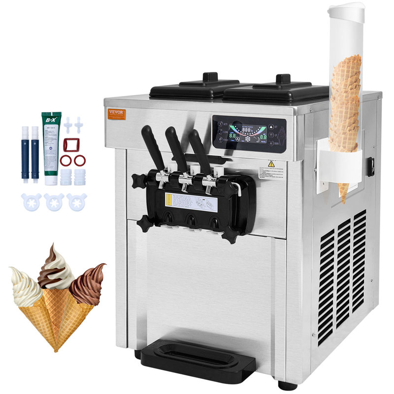 VEVOR Soft Serve Ice Cream Machine Maker