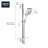 Eurocube Pressure Balance Rain Shower Set-87378830