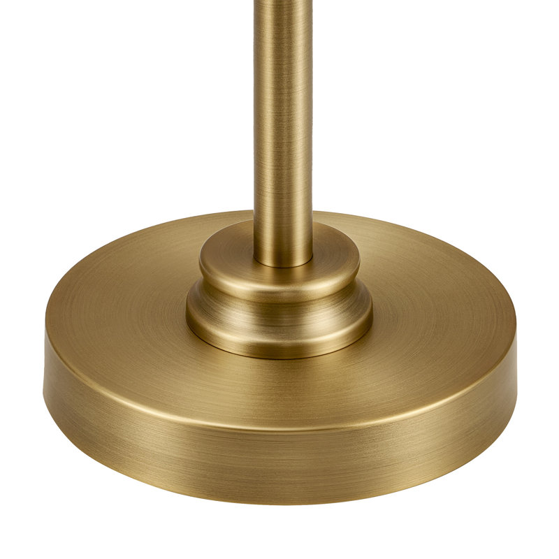 Pendley 28.75" Aged Bronze Desk Lamp, Brass
