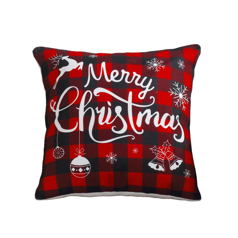 Plaid Pillow Cover