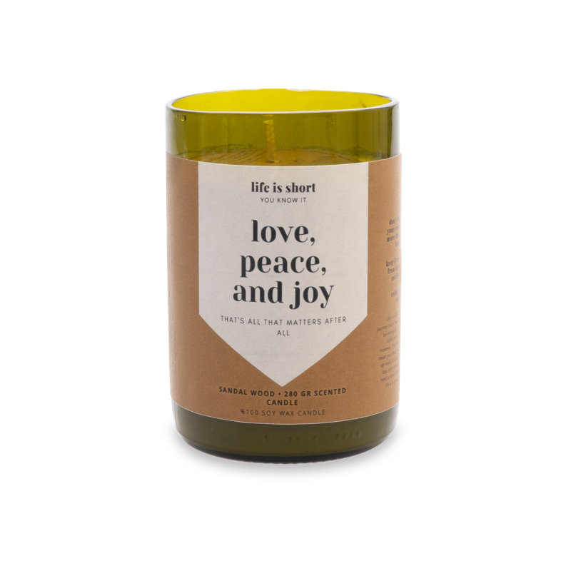 Scented Jar Candle, 11" x 8"