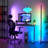 Horvatt 55'' LED Torchiere Minimalism 55" LED Corner Floor Lamp-2121280266