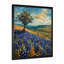 «Blue Green Morning Magic Blue Bonnets Fields» - art mural Bonnets bleus-762754621-762754609