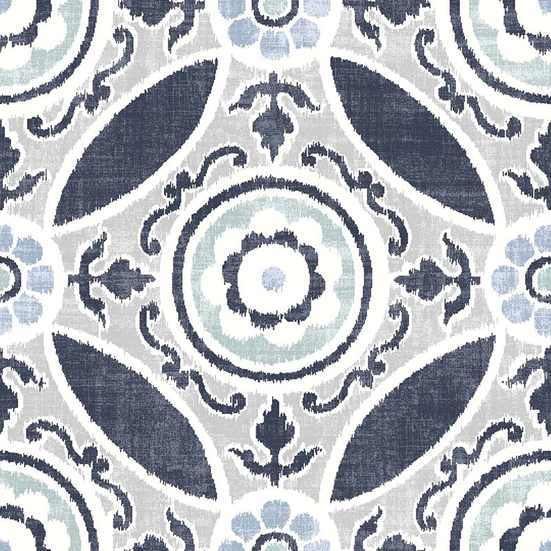 Budde 30.48 x 30.48 cm PVC Tile in Blue