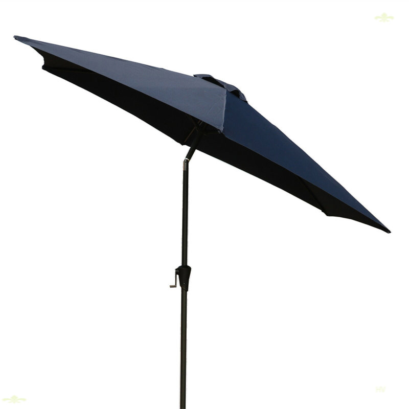 Parasol 9 'avec sac de transport, Bleu marine