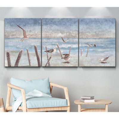 3 Piece Wrapped Canvas Wall Art