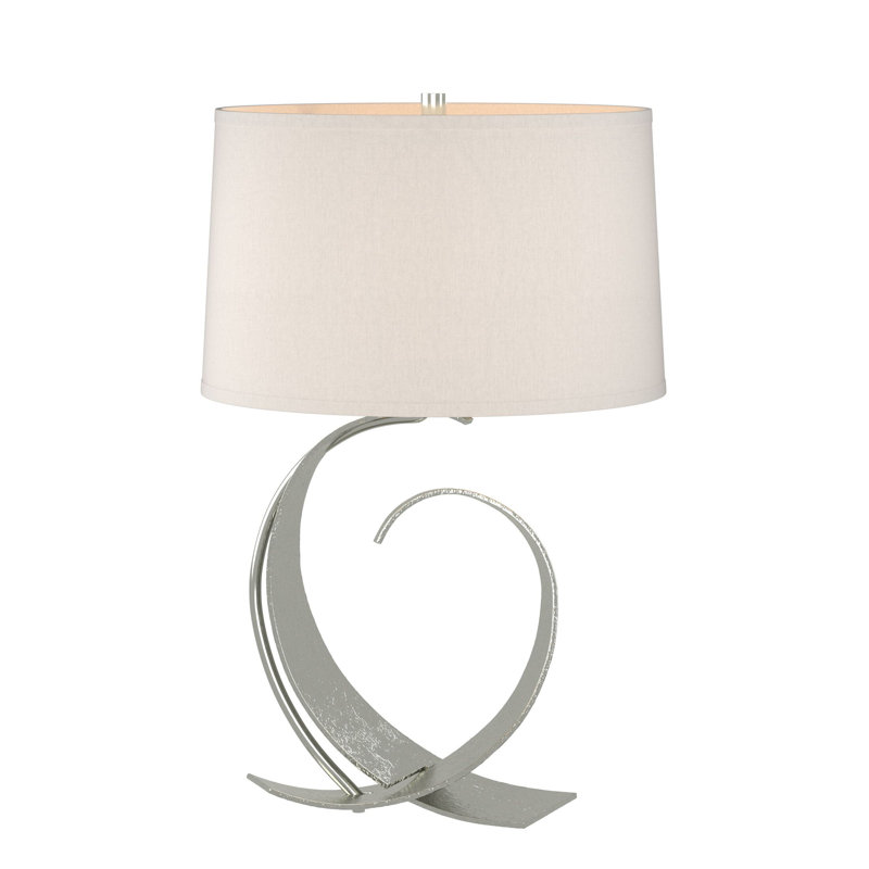 Fullered 22.1'' Table Lamp, Sterling, Natural Anna