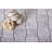 1.6 x 1.9 Marble Basketweave Mosaic Tile-58255615