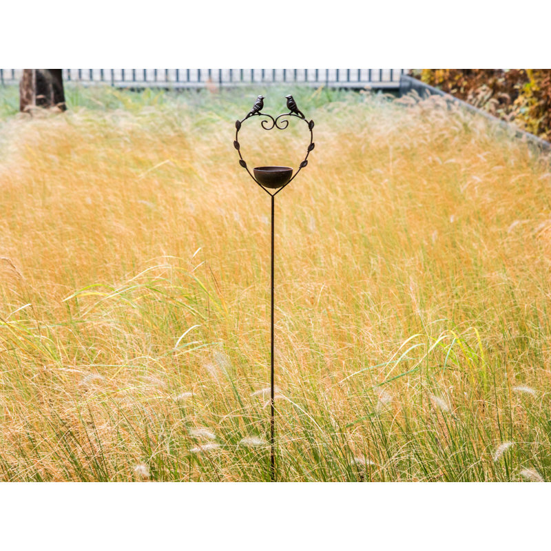 SPARROW Iron Birdbath
