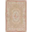 Hand-Knotted High-Quality Camel and Beige Area Rug