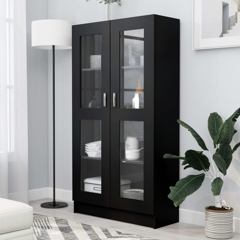 Jucel Bookcase, Black