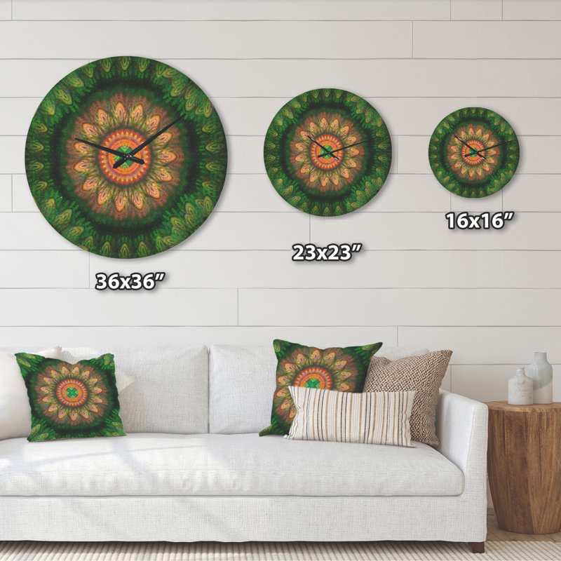 Horloge murale à motif d'engrenages, Très grand