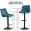 Heckscherville Height Adjustable Swivel Bar Stool-223592990