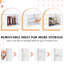 48 Pair Stackable Shoe Storage Cabinet