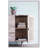 57x16x33" Tv Console With Cane Doors