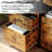 Jayger Industrial Bookcase with File Cabinet Drawers-2061042476-2059546082