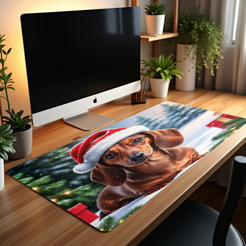 Polyester Desk Pad, 31.5x15.5