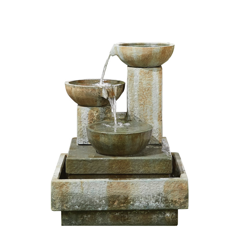 Outdoor Concrete / Cement Floor Fountain
