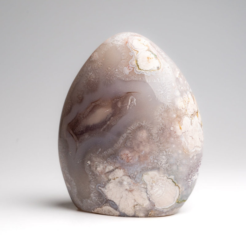 Genuine Polished Flower Agate Freeform From Madagascar (2 Lbs)
