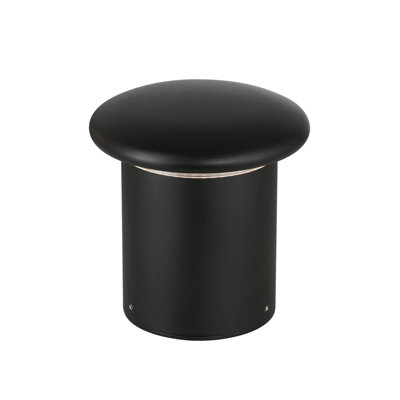 State, 9in, Bollard, 10w, Bk