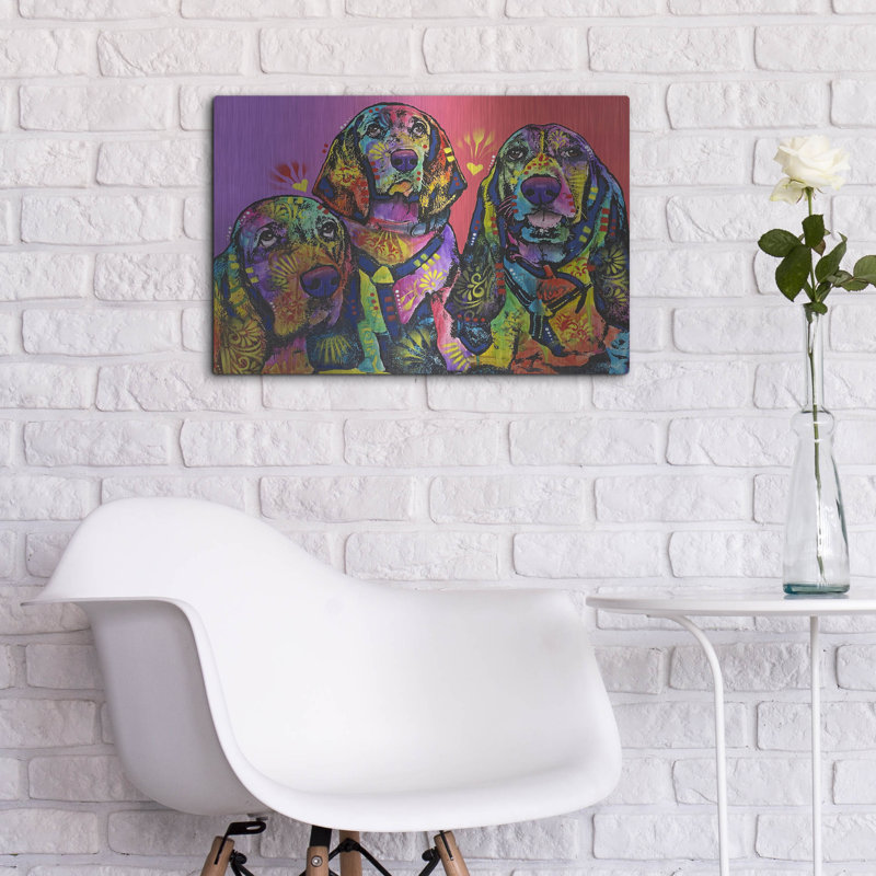 "Amigos" par Dean Russo, H 16 po x l 24 po