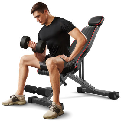 Adjustable foldable Incline Weight Lifting Gym Bench