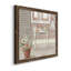 «Blush Springtime Wreath II», reproduction carrée sur toile-1466301614-1466359473
