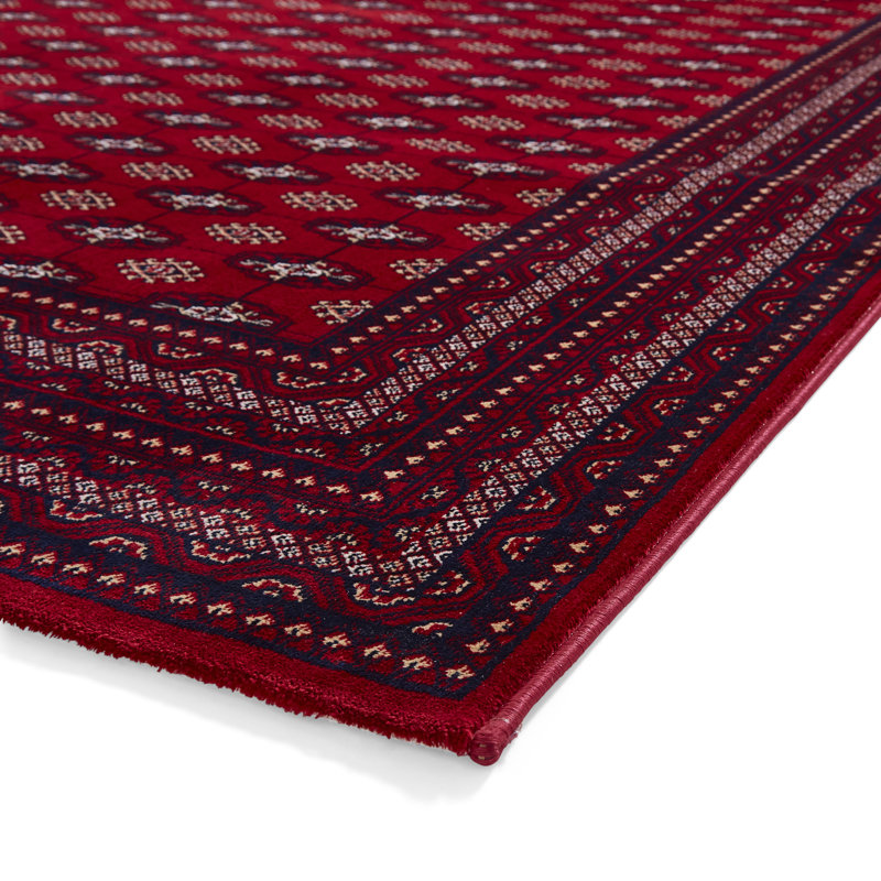 Dubai area rug Machine Woven Rectangle Red, Rectangle 160 x 230cm