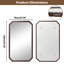 Delyana Wood Framed Wall Accent Mirror-994663224