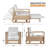 Drakar Solid Wood Chaise Lounge-100694588