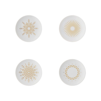TAC Festive Stars Set of 4 Plates Stars -  Rosenthal, 11280-426379-28699