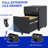 Drawer Mobile File Cabinet With Lock Steel File Cabinet  Legal/Letter/A/F , Y Assembled Except  Wheels, Home/ Office Design,-914442478
