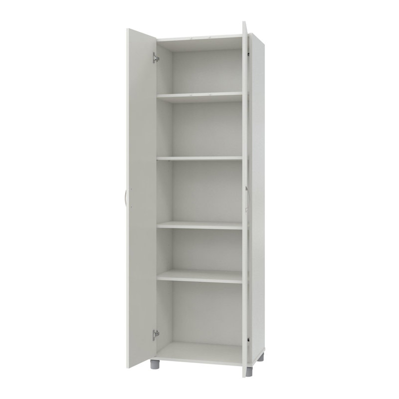 Aleg 24" W Garage Storage Cabinet, White