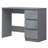 Warren 3 Drawer Dressing Table Study Desk - Modern No-Handle Design-46417474